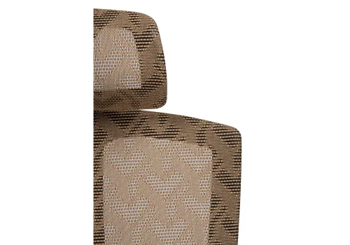 Компьютерное кресло Lanus brown / black 15398 Woodville, коричневый/ткань, ножки/пластик/чёрный, размеры - *1270***680* фото 8