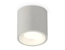 Светильник накладной Techno spot XS7533020 Ambrella light серый 1 лампа, основание серое в стиле хай-тек современный круглый