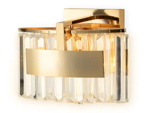 Бра TR5095 Ambrella light прозрачный на 1 лампа, основание золотое в стиле классический современный 