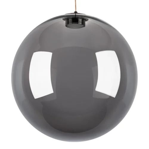 Светильник подвесной LED Sferetta 801028 Lightstar серый чёрный 1 лампа, основание коричневое бордовое в стиле минимализм  фото 5