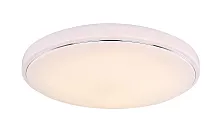 Светильник потолочный LED с пультом Kalle 48408-40 Globo белый 1 лампа, основание белое в стиле современный с пультом