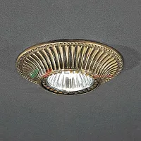 Светильник точечный SPOT 1078 BRONZO Reccagni Angelo античный бронза 1 лампа, основание античное бронза в стиле классический 