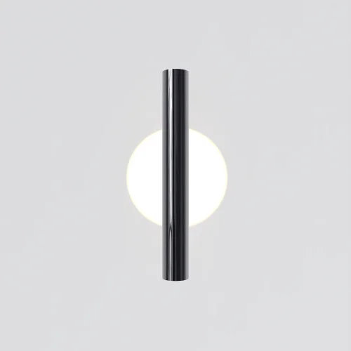 Бра LED Theorema MOD288WL-L5B3K Maytoni чёрный белый на 1 лампа, основание чёрное в стиле современный 