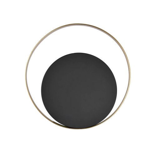 Бра Saturno VL5764W11 Vele Luce латунь чёрный на 1 лампа, основание чёрное в стиле современный  фото 2