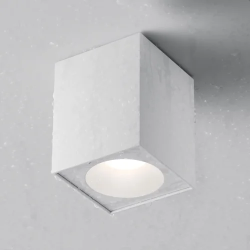 Светильник накладной Sirius C030CL-01W Maytoni белый 1 лампа, основание белое в стиле современный квадратный фото 6