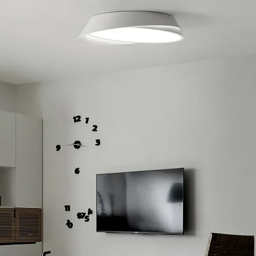 Светильник потолочный LED Shell 228947-26 ImperiumLoft белый 4 лампы, основание белое в стиле современный  фото 9