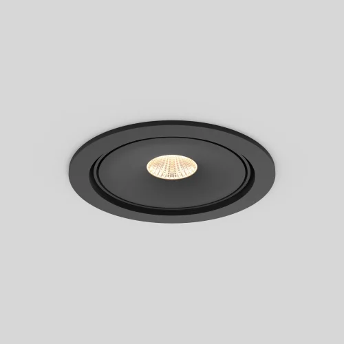 Светильник точечный LED Move DL060-9W3-4-6K-B Maytoni чёрный 1 лампа, основание чёрное в стиле современный хай-тек круглый фото 3