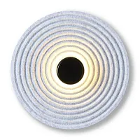 Бра LED Felt FR6189WL-L20LG Freya серый на 1 лампу, основание чёрное в стиле современный хай-тек 