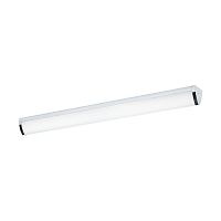 Светильник потолочный LED GITA 2 94714 Eglo белый 1 лампа, основание серое хром в стиле минимализм модерн линейный