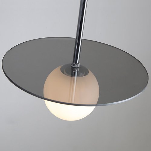 Светильник подвесной TAG L D45 Хром 178426-26 ImperiumLoft белый 1 лампа, основание хром в стиле минимализм  фото 11