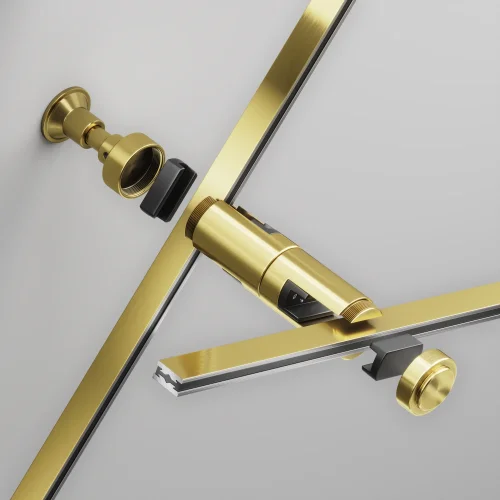 Крепление настенное Wall двойное Magnetic trаck system Flarity TRA155CW-D1-BS Maytoni латунь в стиле для светильников серии Magnetic trаck system Flarity flarity магнитная фото 4