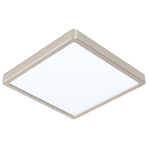 Светильник накладной LED Fueva 5 99254 Eglo белый 1 лампа, основание матовое никель в стиле современный квадратный