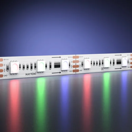 Светодиодная лента 12В 5050 14,4Вт/м RGB 5м IP 67 201244 Maytoni цвет LED K, световой поток Lm фото 3