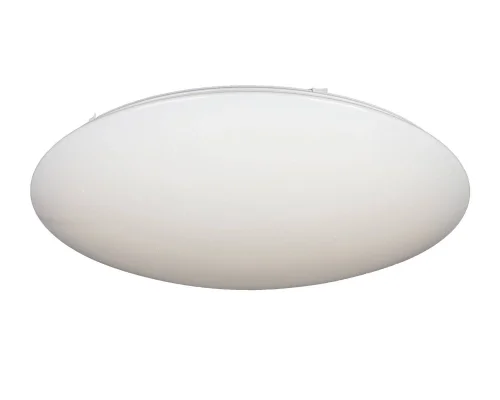 Люстра с пультом LED Berkeley OML-43007-80 Omnilux белая на 1 лампа, основание белое в стиле хай-тек с пультом