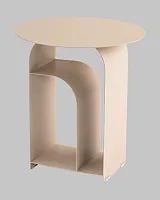 Журнальный столик Arwel, металл, серый УТ000040314 Stool Group столешница серая из металл