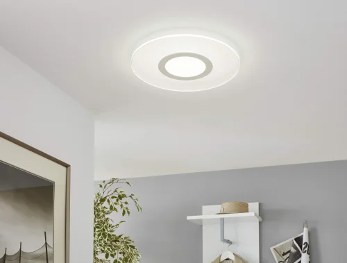 Светильник потолочный LED REDUCTA 96934 Eglo белый 1 лампа, основание белое в стиле модерн  фото 2