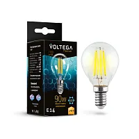 Светодиодная лампа Crystal Graphene Globe 9W 2700K E14 7221 Voltega E14 6вт
