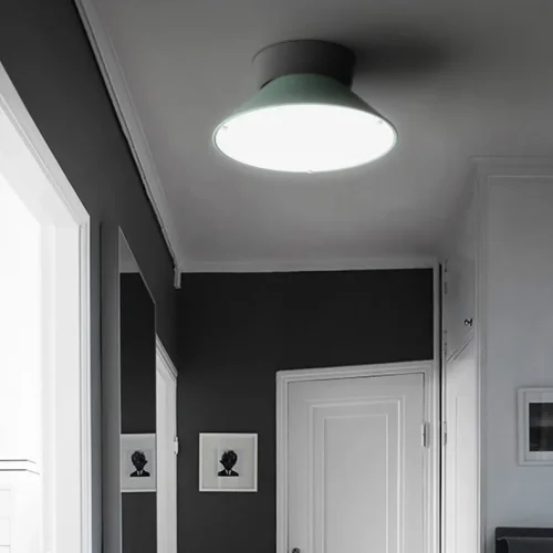 Светильник потолочный LED Knap 101709-26 ImperiumLoft розовый 1 лампа, основание чёрное в стиле современный  фото 10