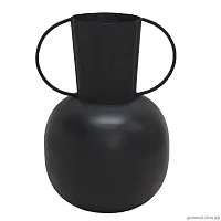 Ваза декоративная Miouski 421067 Eglo, цвет - черный, материал - сталь, купить с доставкой по Москве и России.