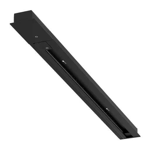 Шинопровод встраиваемый (Трек) 2M Track Accessories A550206 Arte Lamp чёрный в стиле для светильников серии Track Accessories шинопровод встраиваемый однофазный