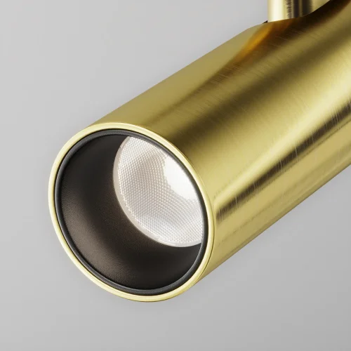 Трековый светильник Focus Led Flarity 4000K 5Вт 60° TR144-1-5W4K-W-BS Maytoni латунь для шинопроводов серии Focus LED латунь фото 2