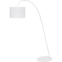 Торшер Alice White 5386-NW Nowodvorski изогнутый белый 1 лампа, основание белое в стиле минимализм
