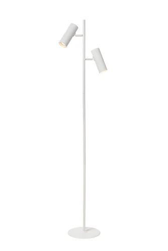 Торшер Clubs 09739/02/31 Lucide  белый 2 лампы, основание белое в стиле современный

