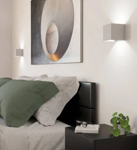 Бра LED Valmontone 901051 Eglo белый на 2 лампы, основание белое в стиле современный фото 2