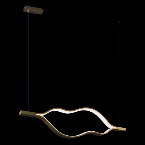 Светильник подвесной LED Tape Light 10403/1000 AB LOFT IT бронзовый на 1 лампу, основание бронзовое в стиле современный минимализм фото 4