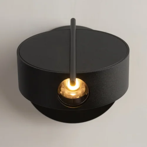 Бра LED Nuance MOD180WL-L4B3K Maytoni чёрный на 1 лампа, основание чёрное в стиле современный хай-тек минимализм  фото 8
