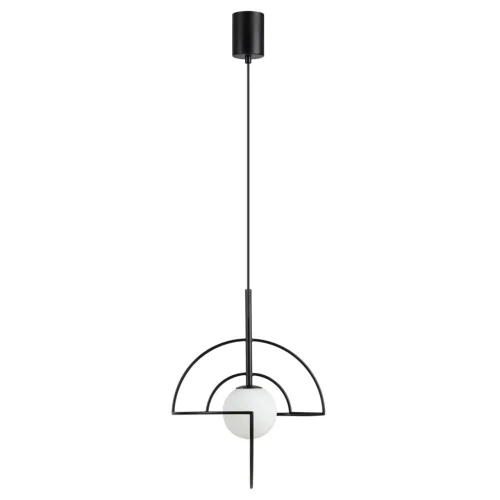 Светильник подвесной ЛЕД Futurum 7196/3L Odeon Light белый на 1 лампу, основание чёрное в стиле хай-тек Светильник подвесной ЛЕД Futurum 7196/3L Odeon Light белый на 1 лампу, основание чёрное в стиле хай-тек