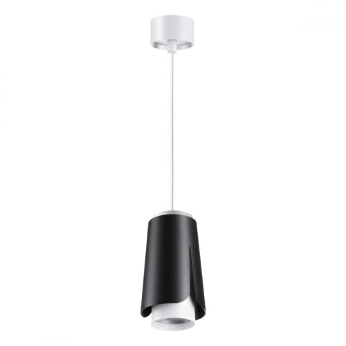Светильник подвесной Tulip 370826 Novotech чёрный 1 лампа, основание белое в стиле современный 
