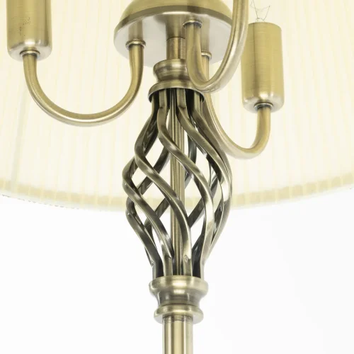 Торшер Вена CL402933T Citilux со столиком бежевый 3 лампы, основание бронзовое в стиле классический прованс
 фото 5