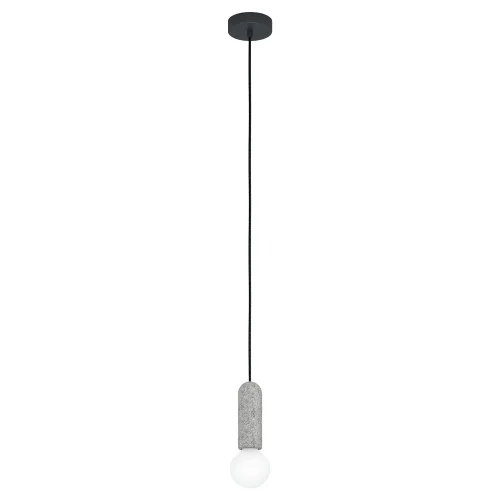 Светильник подвесной Giaconecchia 39831 Eglo серый 1 лампа, основание серое чёрное в стиле современный 
