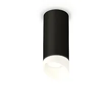 Светильник накладной Techno spot XS7443017 Ambrella light чёрный 1 лампа, основание чёрное в стиле хай-тек современный круглый