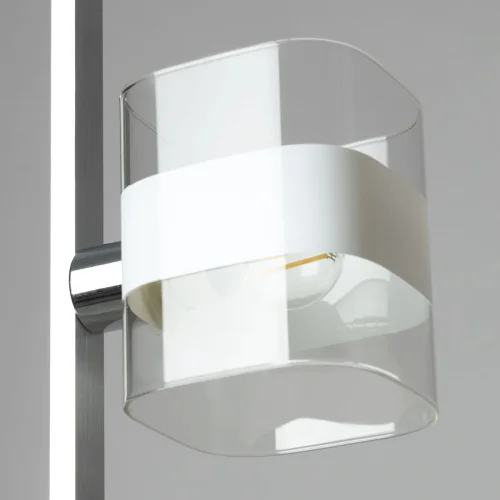 Торшер Вирта CL139930 Citilux  прозрачный 3 лампы, основание матовое хром в стиле современный
 фото 5
