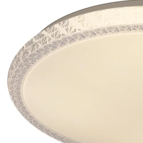 Светильник потолочный LED с пультом Naxos 6451 Mantra белый 1 лампа, основание белое в стиле хай-тек современный с пультом фото 2