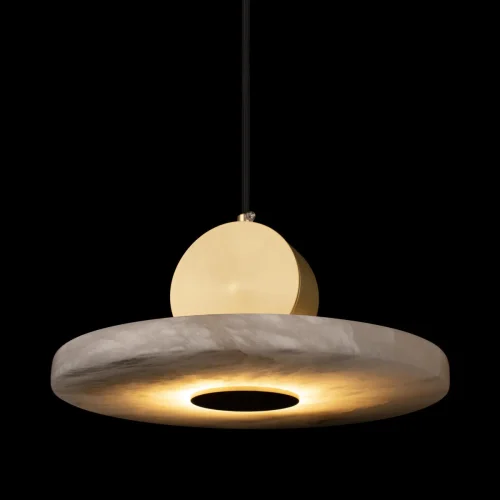 Светильник подвесной LED Dolomite 10249/D LOFT IT белый бежевый 1 лампа, основание медь в стиле современный  фото 4