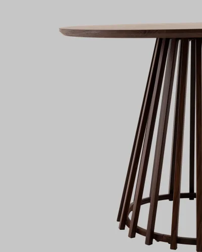 Стол обеденный Daphne 100*75, орех УТ000041366 Stool Group столешница орех из мдф фото 7
