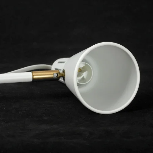 Торшер Union LSP-0675 Lussole для чтения белый 1 лампа, основание белое в стиле современный
 фото 2