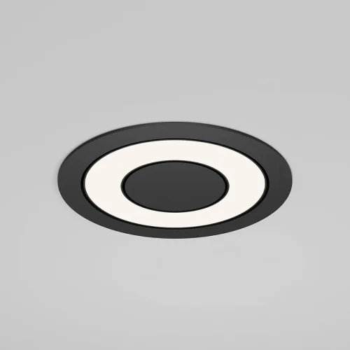 Светильник точечный LED Vector 4000K 12Вт 100° DL102-12W4K-B Maytoni чёрный на 1 лампу, основание чёрное в стиле современный хай-тек круглый фото 5