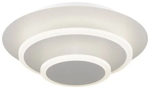 Светильник потолочный LED GIRO WE416.02.007 Wertmark белый на 1 лампу, основание белое в стиле хай-тек 