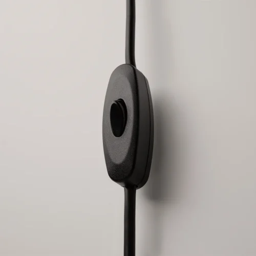 Бра с выключателем в розетку Mollis MOD126WL-01B1 Maytoni чёрный на 1 лампу, основание чёрное в стиле современный в розетку фото 3