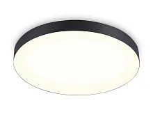 Светильник потолочный LED Air Alum FV5537 Ambrella light чёрный 1 лампа, основание чёрное в стиле современный хай-тек 
