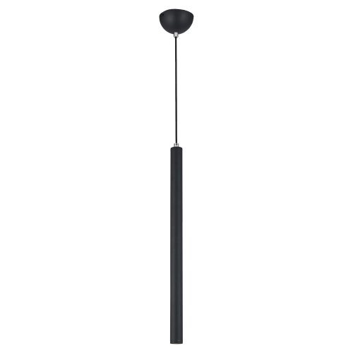 Светильник подвесной LED Cornville LSP-8109 Lussole чёрный 1 лампа, основание чёрное в стиле модерн трубочки