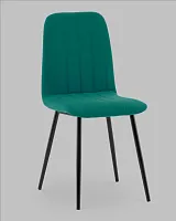Стул Easy new велюр зеленый УТ000041668 Stool Group, зелёный/велюр, ножки/металл/чёрный, размеры - *****