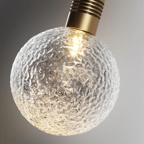 Ландшафтный светильник LED Dande 7121/2GLB Odeon Light уличный IP65 чёрный на 1 лампу, плафон прозрачный в стиле хай-тек LED фото 3