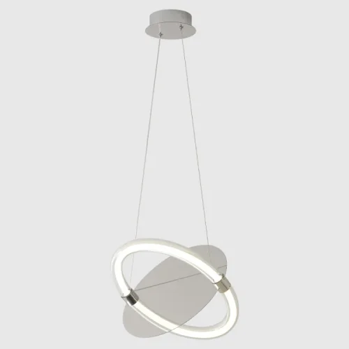 Светильник подвесной ЛЕД NEBULA SP22W LED CHROME Crystal Lux прозрачный на 1 лампу, основание хром в стиле современный фото 3 Светильник подвесной ЛЕД NEBULA SP22W LED CHROME Crystal Lux прозрачный на 1 лампу, основание хром в стиле современный фото 3