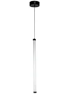 Светильник подвесной LED с пультом Quadro 4010/02/01P Stilfort прозрачный на 1 , основание бронзовое в стиле хай-тек современный трубочки с пультом