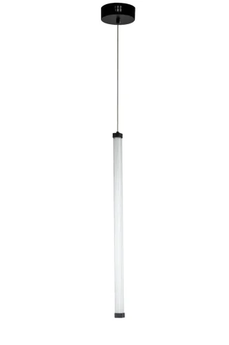 Светильник подвесной LED с пультом Quadro 4010/02/01P Stilfort прозрачный на 1 , основание бронзовое в стиле хай-тек современный трубочки с пультом